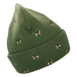 Clearance Bonnet à Revers Beagles Vinson olive Femme Bonnets|Chapeaux Hiver