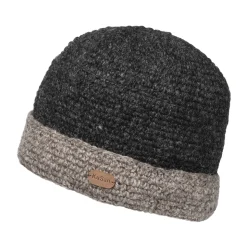 Hot Bonnet à Revers en Crochet anthracite Femme Bonnets|Chapeaux Hiver