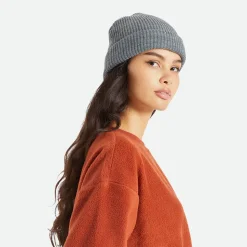 Discount Bonnet à Revers Heist gris foncé Femme Bonnets|Chapeaux Hiver