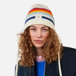Best Bonnet Avec Protège-Oreilles Falcony crème-multi Femme Bonnets|Chapeaux Hiver