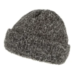 Discount Bonnet Bouclé anthracite Femme Chapeaux Hiver|Bonnets