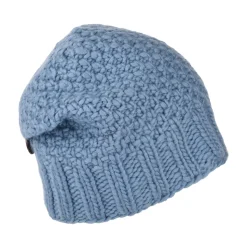 Fashion Bonnet Boutonné bleu ciel Femme Chapeaux Hiver|Bonnets