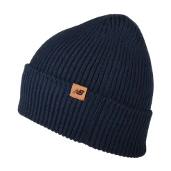 Store Bonnet Côtelé à Revers bleu marine Femme Bonnets|Chapeaux Hiver
