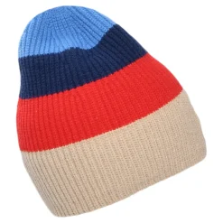 Best Sale Bonnet Dova bleu-rouge-crème Femme Bonnets|Chapeaux Hiver