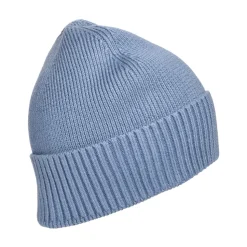 Cheap Bonnet en Cotton et Cachemire Pima Essential Flag bleu Femme Bonnets|Chapeaux Hiver