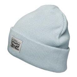 Best Sale Bonnet Femme en Coton Backpatch bleu clair LEVI'S Femme Chapeaux Hiver|Bonnets