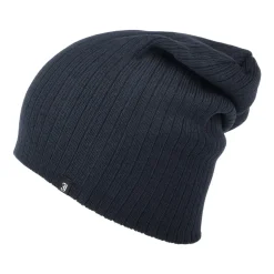 Cheap Bonnet Long Côtelé bleu marine JAXON & JAMES Femme Bonnets|Chapeaux Femme