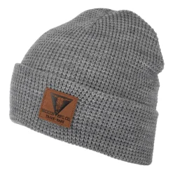 Sale Bonnet Maille Gaufrée Galveston gris clair chiné Femme Bonnets|Chapeaux Hiver