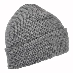 Sale Bonnet Maille Gaufrée Galveston gris clair chiné Femme Bonnets|Chapeaux Hiver