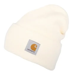 Clearance Bonnet Watch Cap blanc cassé Femme Bonnets|Chapeaux Hiver