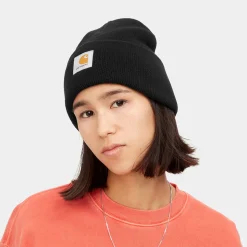 Outlet Bonnet Watch Cap noir Femme Bonnets|Chapeaux Hiver