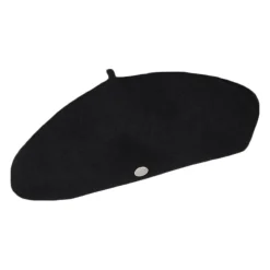 Cheap Béret Authentique en Laine Mérinos noir HÉRITAGE PAR LAULHÈRE Femme Chapeaux Hiver|Chapeaux Femme