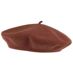 Shop Béret Authentique en Laine Mérinos rouille HÉRITAGE PAR LAULHÈRE Femme Chapeaux Hiver|Bérets