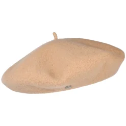 Shop Béret Authentique en Laine Mérinos sable clair HÉRITAGE PAR LAULHÈRE Femme Chapeaux Hiver|Bérets