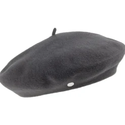 Best Béret Authentique en Laine Mérinos anthracite HÉRITAGE PAR LAULHÈRE Femme Chapeaux Hiver|Bérets