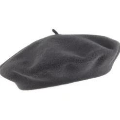 Best Béret Authentique en Laine Mérinos anthracite HÉRITAGE PAR LAULHÈRE Femme Chapeaux Hiver|Bérets