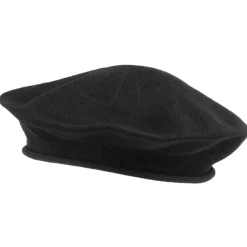 Hot Béret en Coton 26cm de Diamètre noir Femme Bérets|Chapeaux Femme