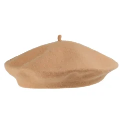 Clearance Béret en Laine camel JAXON & JAMES Femme Bérets|Chapeaux Femme