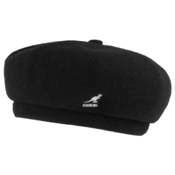Clearance Béret en Laine Jax noir Femme Chapeaux Hiver|Bérets