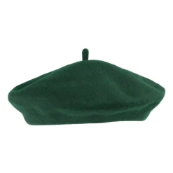 Sale Béret en Laine vert foncé JAXON & JAMES Femme Bérets|Chapeaux Femme