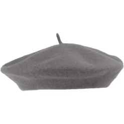 Cheap Béret Tendance en Laine gris Femme Chapeaux Hiver|Bérets