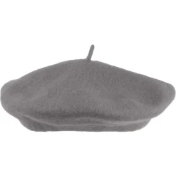 Cheap Béret Tendance en Laine gris Femme Chapeaux Hiver|Bérets