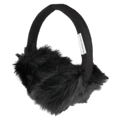 Cheap Cache-Oreilles en Fausse Fourrure noir Femme Fausse Fourrure|Chapeaux Hiver