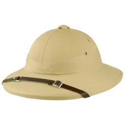 Best Casque Colonial Français khaki Homme Chapeaux Été|Casques Coloniaux