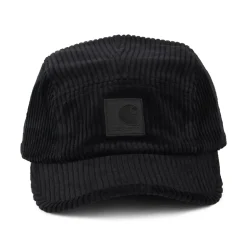 Flash Sale Casquette 5 Panel en Velours Grosses Mailles Erie noir Homme Casquettes De Baseball|Casquettes Homme