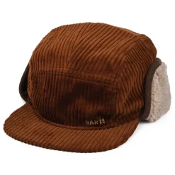 Fashion Casquette 5 Panel en Velours Côtelé Avec Protège-Oreilles Rayner rouille Homme Chapeaux Hiver|Casquettes De Baseball