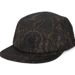 New Casquette 5 Panel Paisley Recyclé Neva mélange de bordeaux Homme Casquettes De Baseball|Casquettes Homme