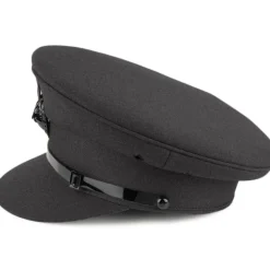 Best Casquette Chauffeurs gris Homme Casquettes Militaires|Casquettes Homme