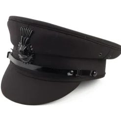 Cheap Casquette Chauffeurs noir Homme Casquettes Militaires|Casquettes Homme
