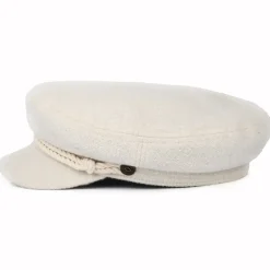 Outlet Casquette de Marin Bouclé blanc cassé Femme Casquettes Femme|Chapeaux Femme