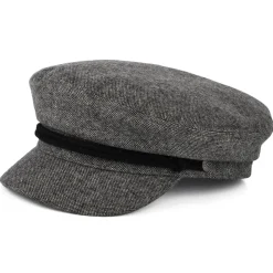 Best Casquette de Marin Chinée gris-noir Femme/Homme Grandes Tailles|Casquettes De Marin
