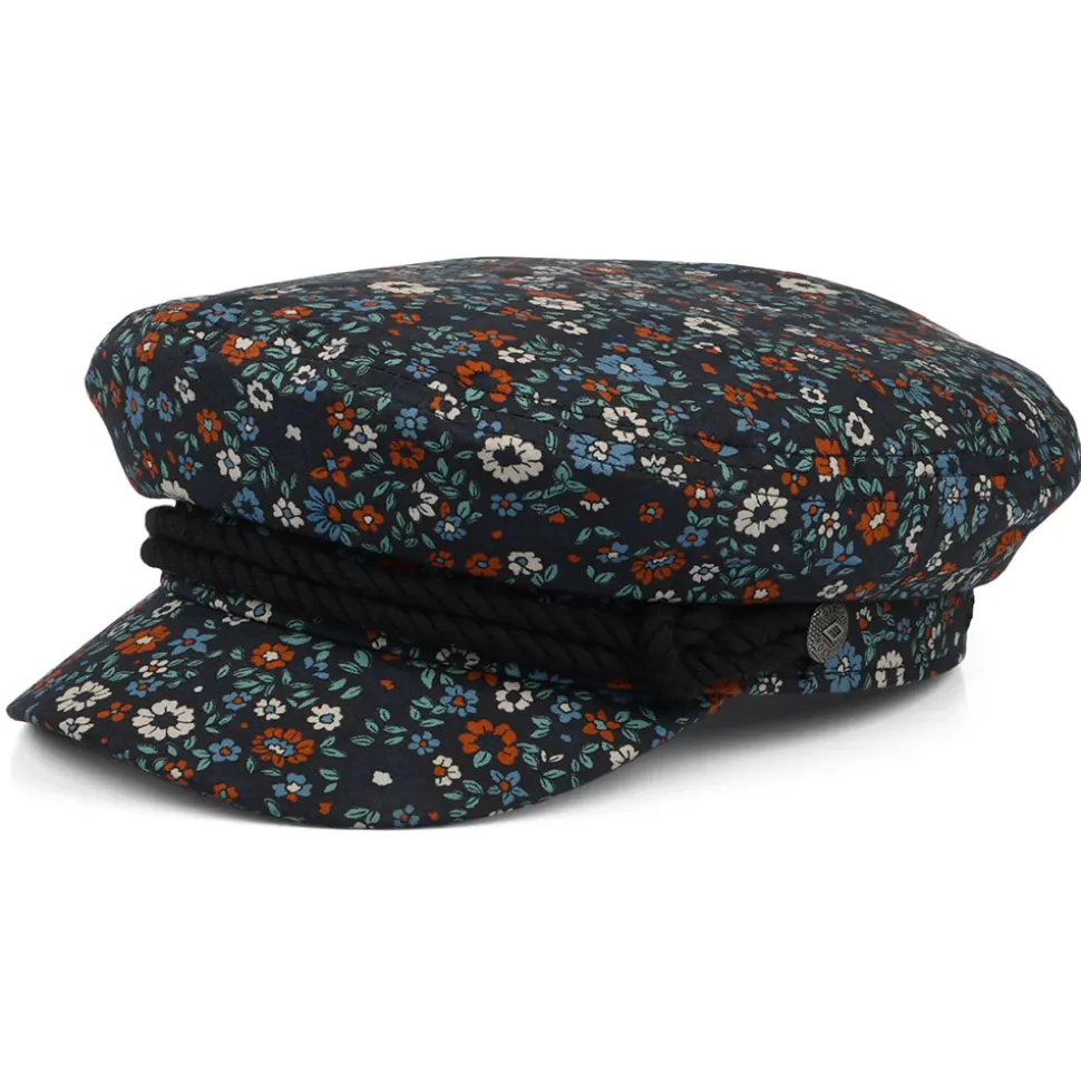 Flash Sale Casquette de Marin en Coton Floral bleu marine délavé Femme Casquettes Femme|Chapeaux Femme