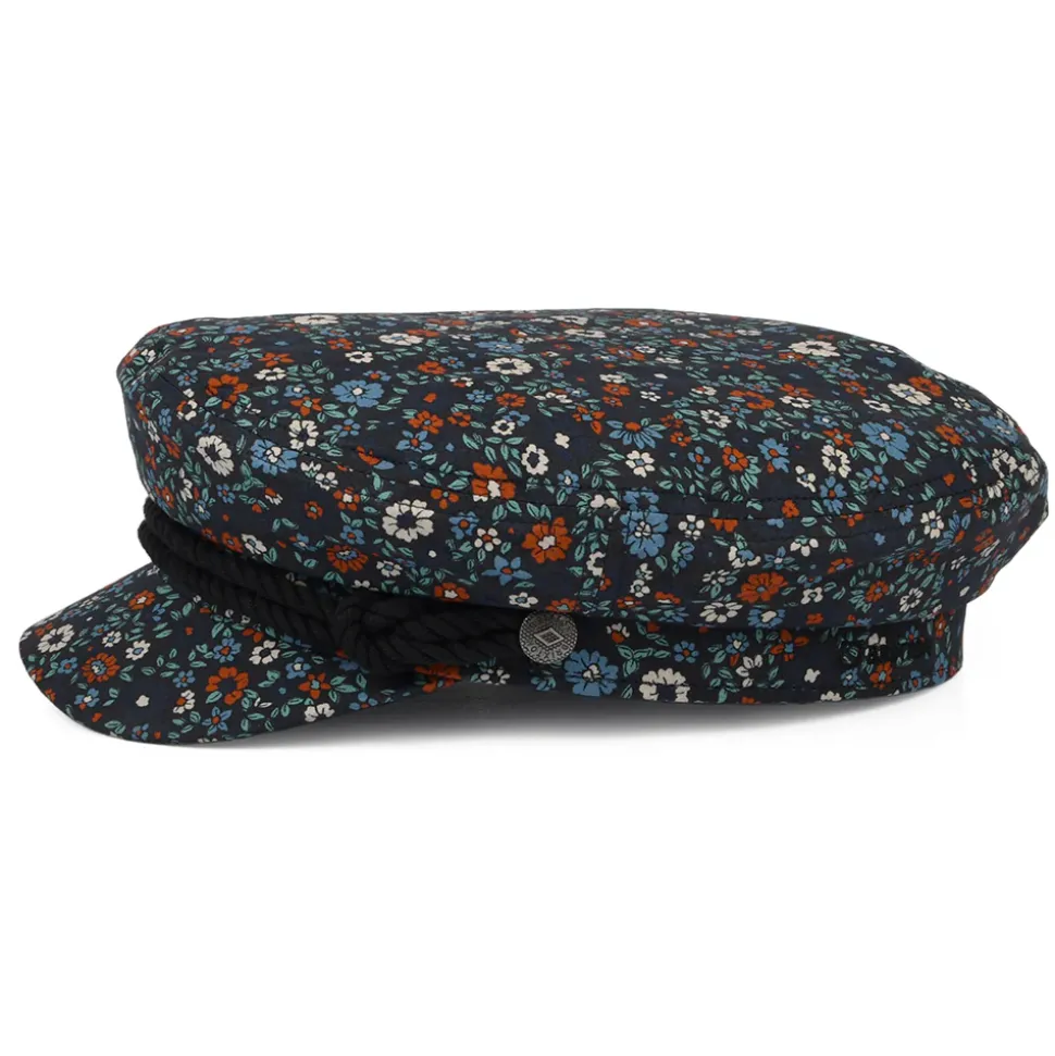 Flash Sale Casquette de Marin en Coton Floral bleu marine délavé Femme Casquettes Femme|Chapeaux Femme