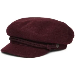 New Casquette de Marin en Laine Mélangée acajou Femme Casquettes Femme|Chapeaux Femme