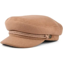 Store Casquette de Marin en Laine Mélangée rose Femme Casquettes Femme|Chapeaux Femme