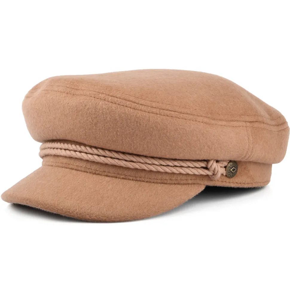 Store Casquette de Marin en Laine Mélangée rose Femme Casquettes Femme|Chapeaux Femme
