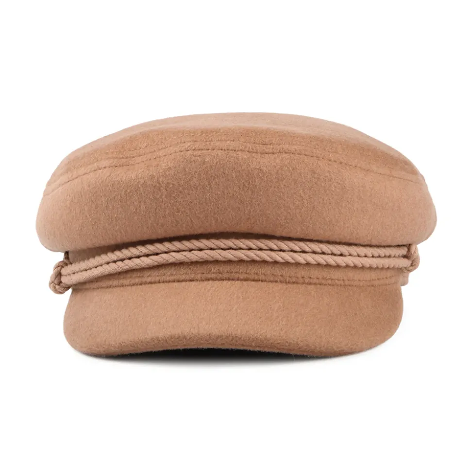 Store Casquette de Marin en Laine Mélangée rose Femme Casquettes Femme|Chapeaux Femme
