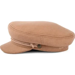 Store Casquette de Marin en Laine Mélangée rose Femme Casquettes Femme|Chapeaux Femme