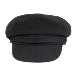 Hot Casquette de Marin en Laine Mélangée noir JAXON & JAMES Femme Casquettes Femme|Casquettes Homme