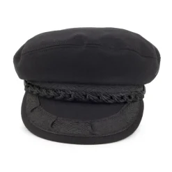 New Casquette de Marin en Laine Classic noir JAXON & JAMES Femme Casquettes Femme|Chapeaux Femme