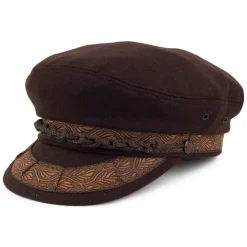 New Casquette de Marin en Laine Classic marron JAXON & JAMES Femme Casquettes Femme|Chapeaux Femme