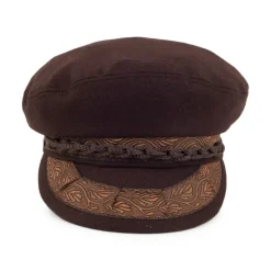 New Casquette de Marin en Laine Classic marron JAXON & JAMES Femme Casquettes Femme|Chapeaux Femme