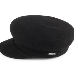 Fashion Casquette de Marin en Laine Enfield noir Femme Casquettes Femme|Chapeaux Femme