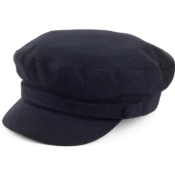 Cheap Casquette de Marin en Melton Mariner bleu marine Femme Casquettes Femme|Chapeaux Femme