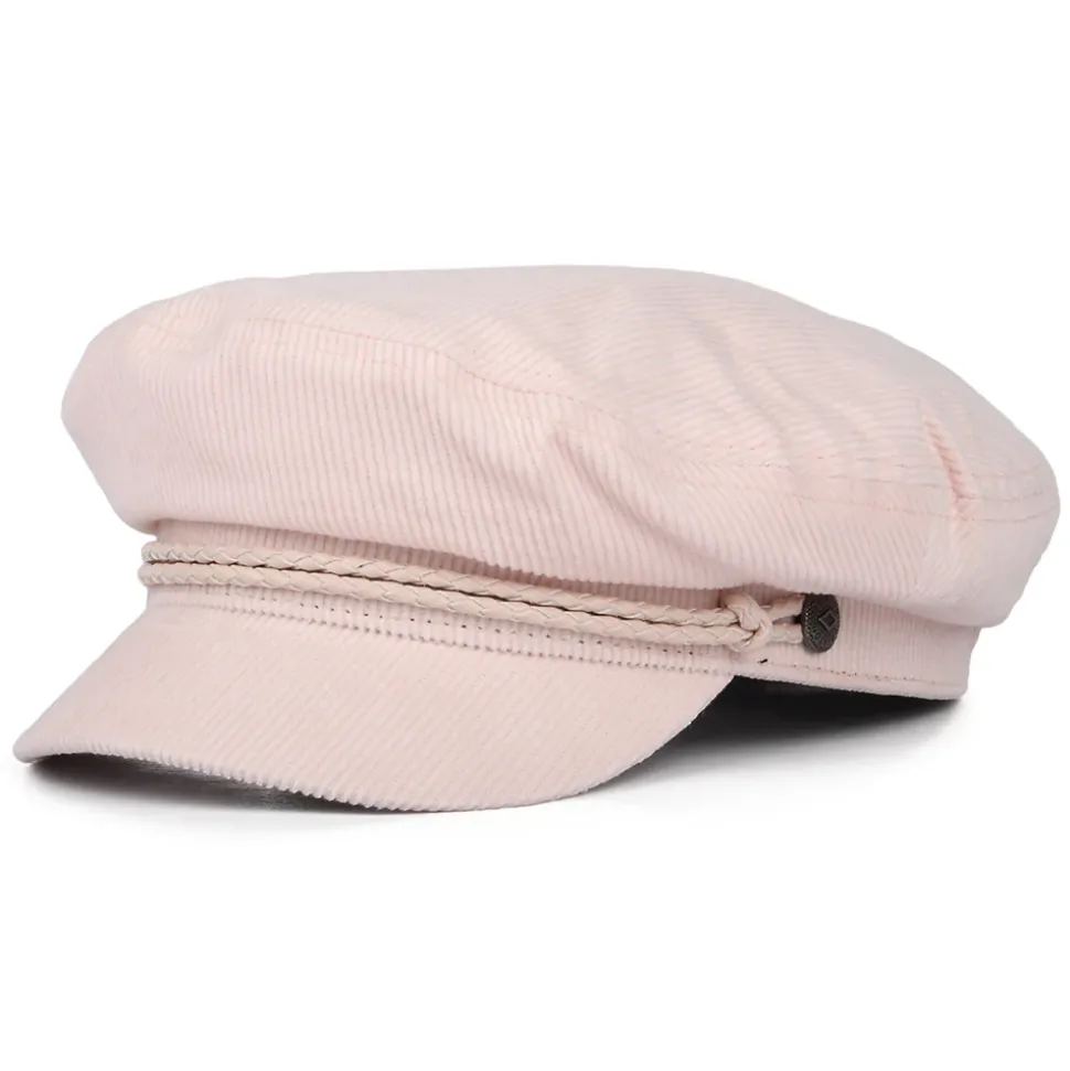 Cheap Casquette de Marin en Velours Côtelé vieux rose Femme Casquettes Femme|Chapeaux Femme