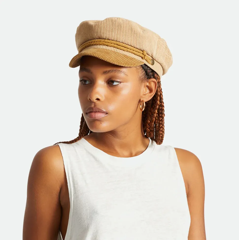 Cheap Casquette de Marin en Velours Côtelé bronze-sable Femme/Homme Casquettes De Marin|Casquettes De Marin